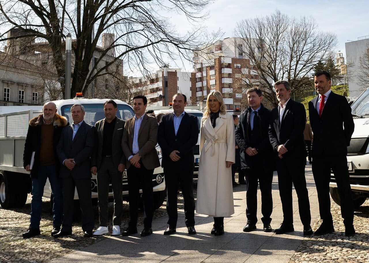 BRAGANÇA REFORÇA LIMPEZA URBANA COM NOVA FROTA DE 1,3 MILHÕES DE EUROS