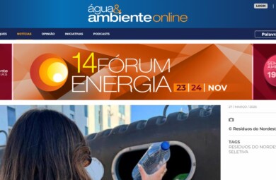 Recolha seletiva de resíduos cresce cerca de 7% em 2025 na área da Resíduos do Nordeste